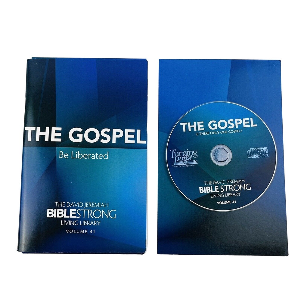 BibleStrong Volume 41 The Gospel CD‎ & Booklet Dr. David Jeremiah Living Library